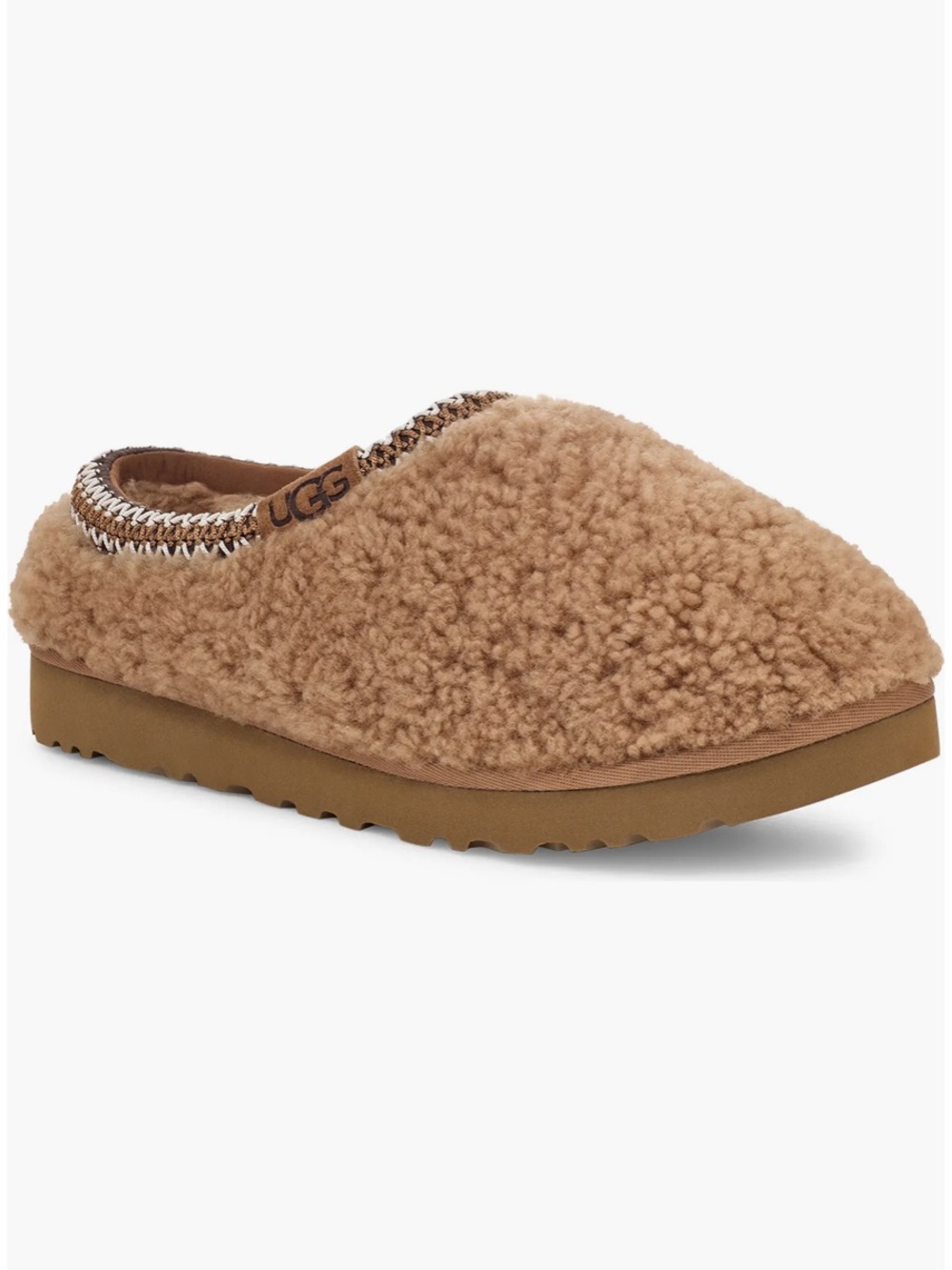 UGG Tasman Maxi Curly Genuine Shearling Slippers